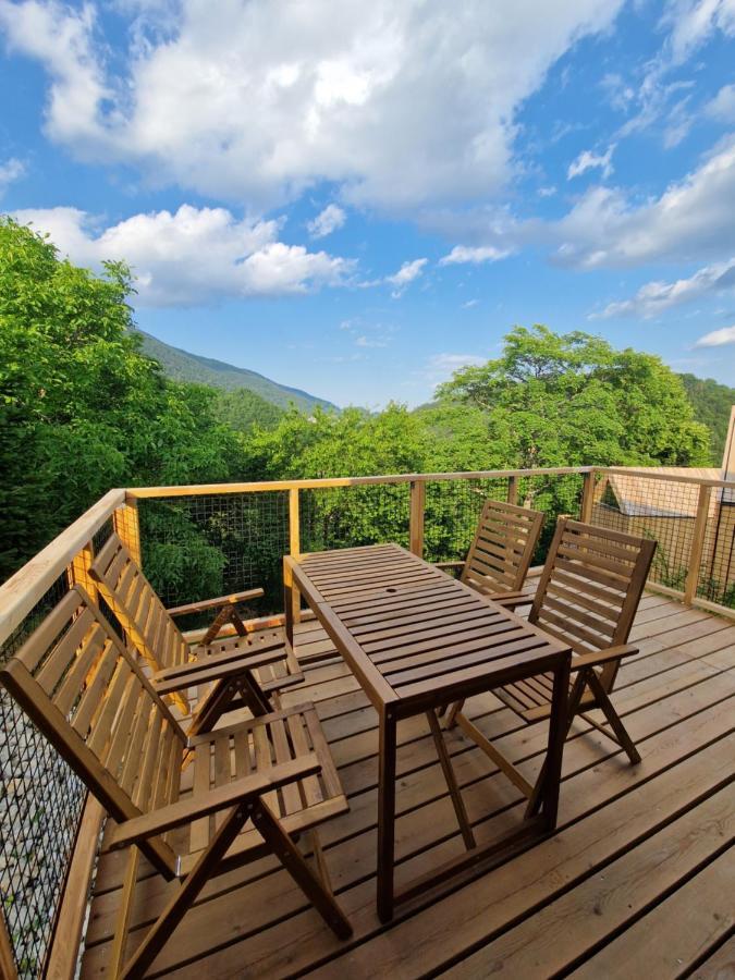 Hotel Golife Center Glamping Laze v Tuhinju Exterior foto